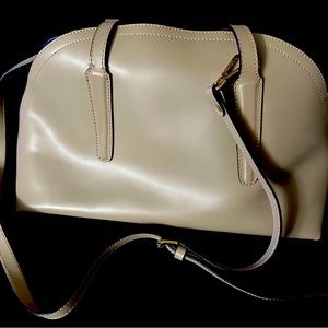 Gianni Chiarini Bags | Gianni Chiarini Genuine Leather Bag | Color: Beige/grey